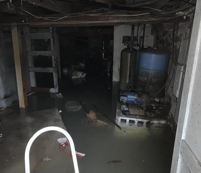 flood in basement